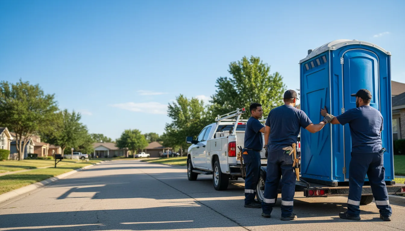 Portable Toilet Rental in Monahans, TX near me